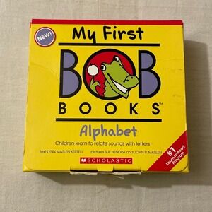 My First Bob Books Alphabet Set Learn To Read Scholastic Childrens Early